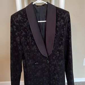 Custom made elegant jacquard tuxedo / blazer / jacket